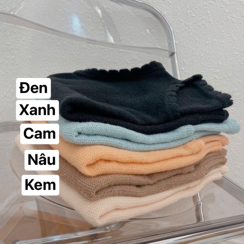 Áo len gile cổ tròn, áo len không tay cho nữ kiểu dáng ulzzang mặc xuân hè