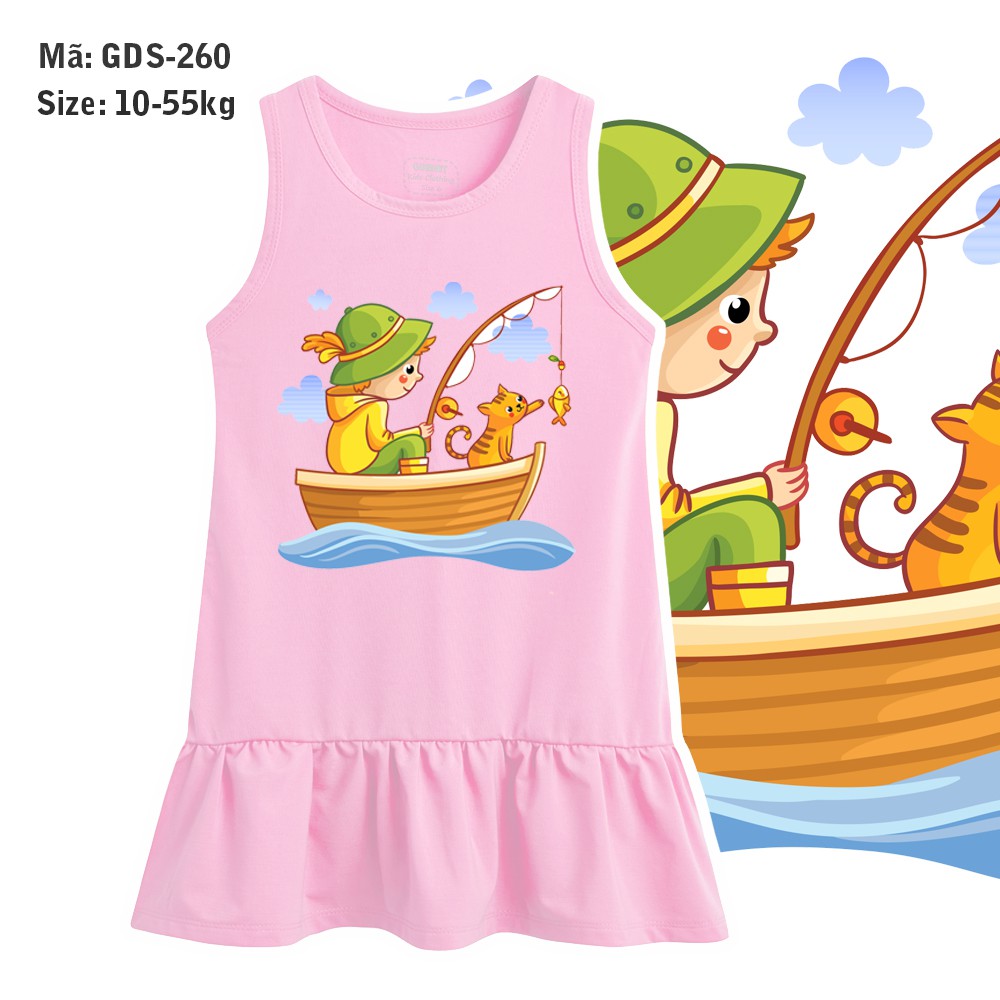 Đầm bé gái GUMMY 10-55kg k