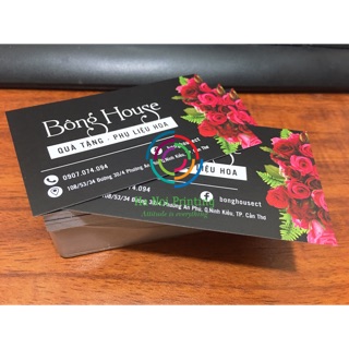 Namecard / Card visit in thông tin shop theo yêu cầu