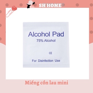 Miếng cồn lau móng mini Alcohol Pad