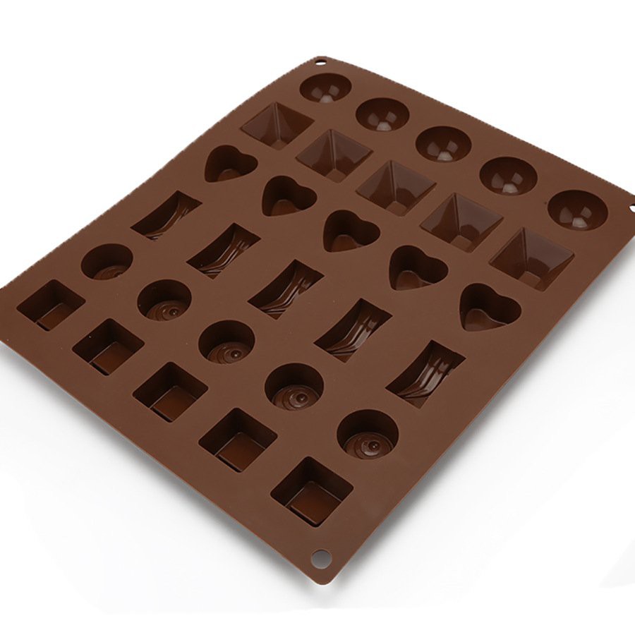 Khuôn Silicon Làm Chocolate Làm Thạch Làm Bánh Dễ Thương