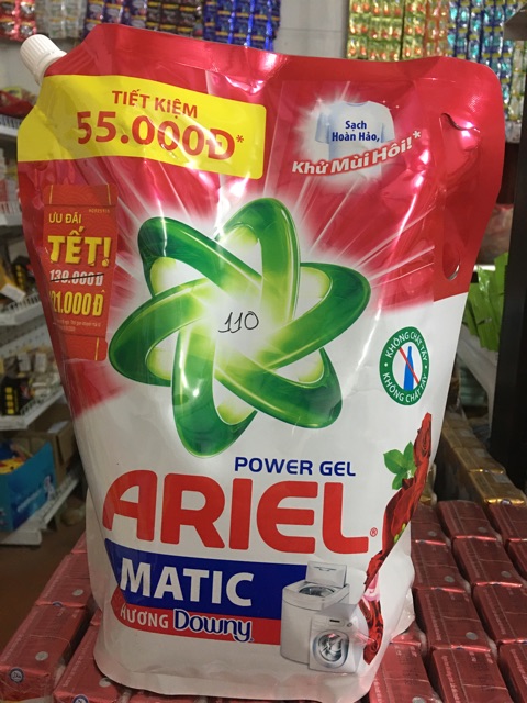 NƯỚC GIẶT ARIEL POWER GEL MATIC HƯƠNG DOWNY 2L