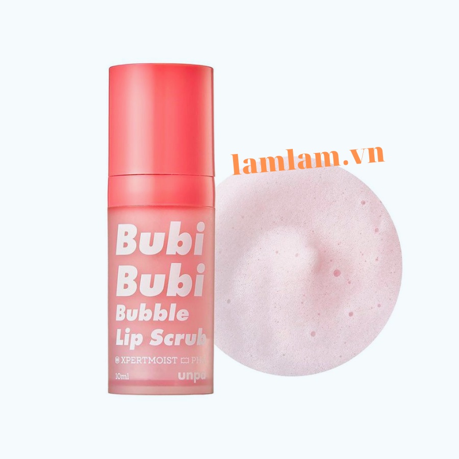 [Mới 2021] Gel tẩy da chết môi Unpa Bubi Bubi Bubble Lip Scrub