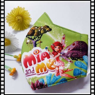 Khẩu trang vải tốt size 15cm × 20 cm hoạt hình