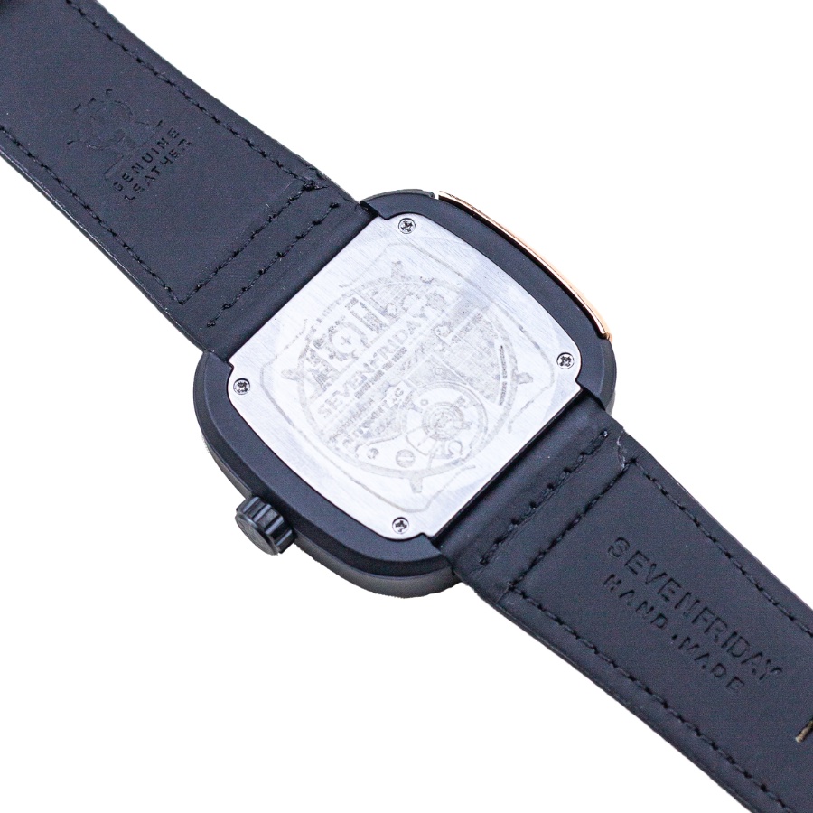 Đồng hồ cơ Sevenfriday Classic màu Đen tuyền thời trang dành cho Nam
