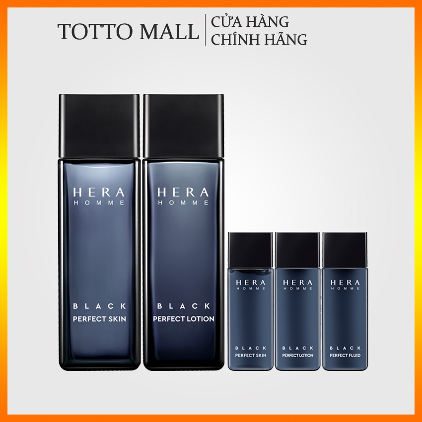 Bộ dưỡng da Nam Hera Homme Black Perfect Gift Set 300ml