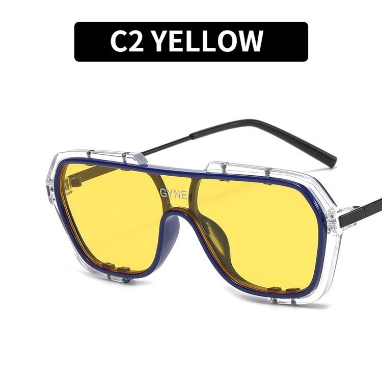 Kính Mát Gọng Kim Loại Chống Tia UV Thời Trang Cho Nam Nữ