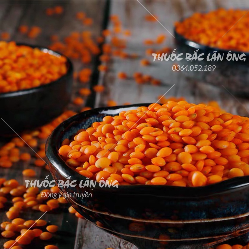 Đậu lăng xanh/đỏ 100g (Hạt dinh dưỡng, nấu soup, làm sữa hạt, tốt cho người ăn kiêng)