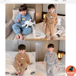 Bộ lông thêu gấu 3m cho bé binshouse