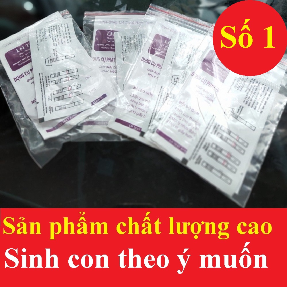 (che tên) que thử ngày rụng trứng teststrip công nghệ USA thế hệ mới