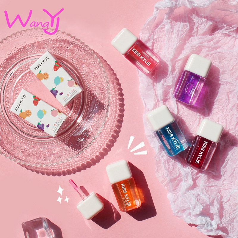 Son Bóng KISSKYLIE Dưỡng Ẩm Màu Trong Suốt Tiện Dụng