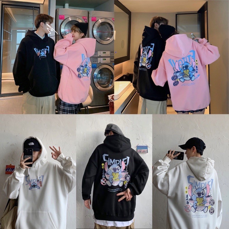 ÁO KHOÁC HOODIE Stich ramen UNISEX nam nữ | BigBuy360 - bigbuy360.vn