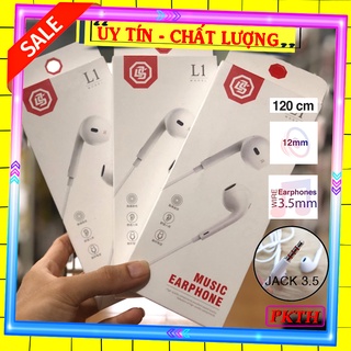 Tai nghe jack 3.5 l1 / hàng chính hãng