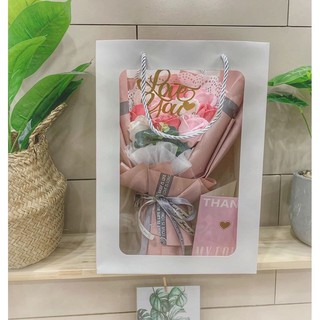Hoa sáp túi -11b kèm đèn