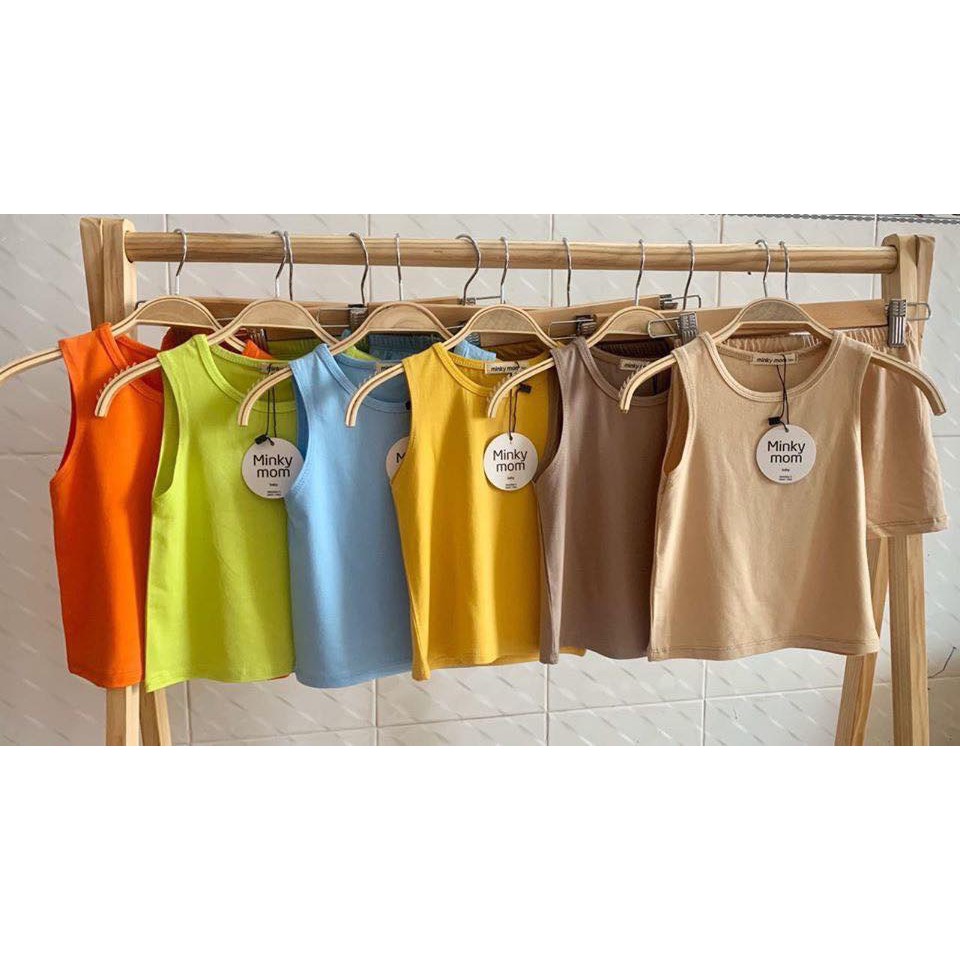 SALE BỘ 3 LỖ THUN LẠNH TRƠN MINKY MOM CHO BÉ SIZE 7-18KG(BLT)