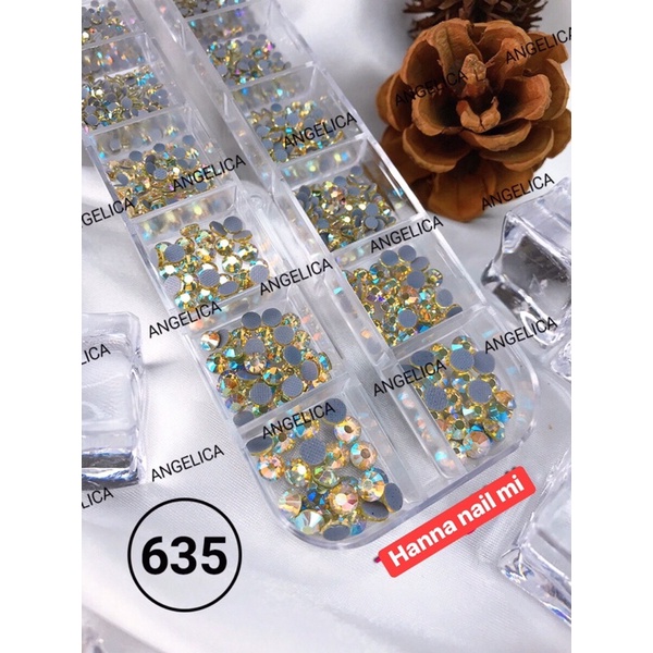 Đá chân lưới Angelica 14 khía siêu sáng đẹp