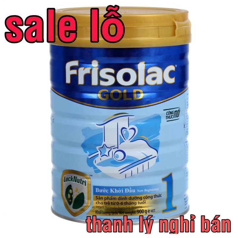 HSD 03.2021_ Sữa bột Frisolac Gold 1 lon 400g (0 - 6 tháng)