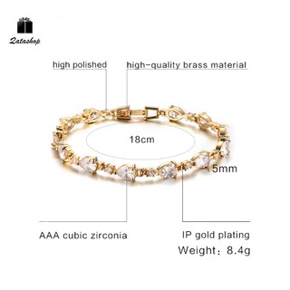 Lắc tay mạ vàng 18k