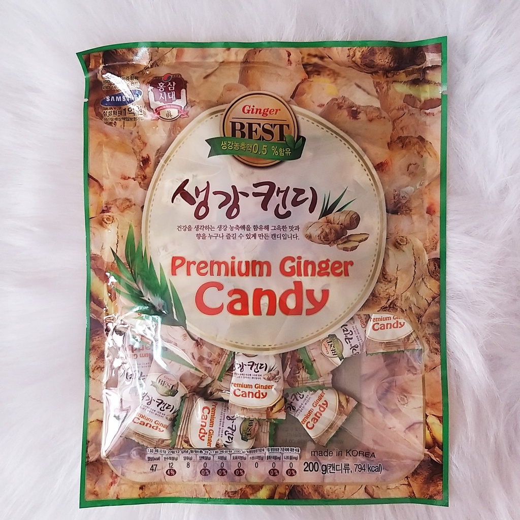 KẸO GỪNG HÀN QUỐC 200g