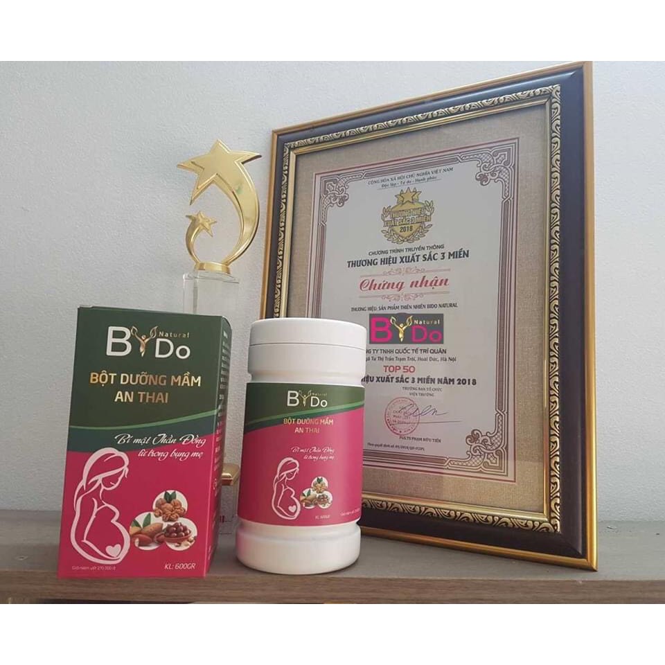 2 hộp Bột ngũ cốc bà bầu dưỡng mầm an thai 💓𝐅𝐑𝐄𝐄 𝐒𝐇𝐈𝐏💓Bido 600 gram, mẹ giảm nôn nghén, con tăng cân đều đặn | BigBuy360 - bigbuy360.vn