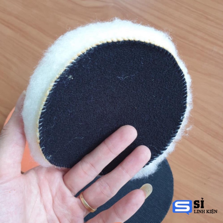 đế phớt lang bang cừu bông mút đánh bóng 3/4/5inch hàng thời thượng - đụng cụ đánh bóng xe ô tô xóa vế bẩn và vết sước