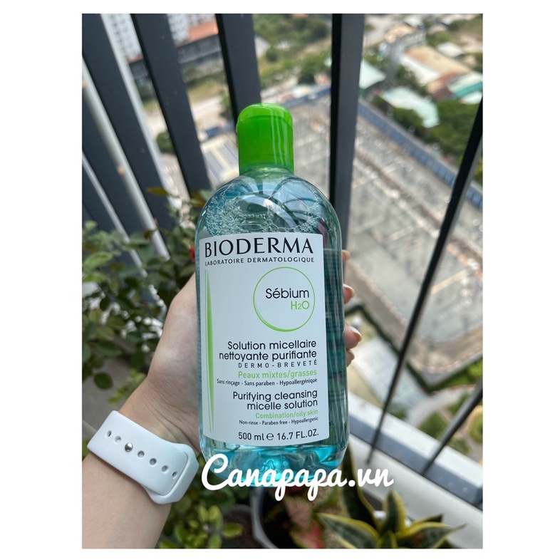 Nước tẩy trang Bioderma Sebium cho da dầu