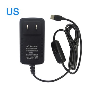 Bộ Sạc Usb Loại C 5v3a Cho Raspberry Pi 4/4b