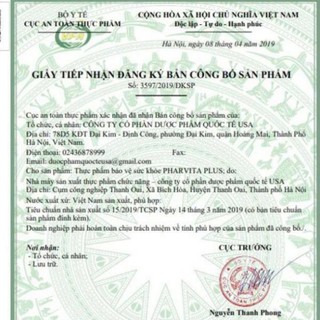 BỒI BỒ CƠ THỂ PHARVITA PLUS 30 vien