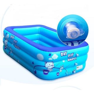 Bể bơi phao bơi bơm hơi 3 tầng loại to 1m5
