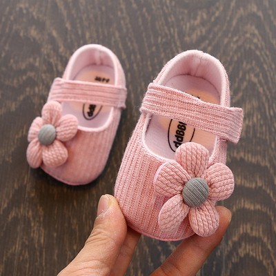 [ Hàng cao cấp ] Giày tập đi em bé, mềm mại đính hoa dễ thương cho bé I Giày tập đi cho bé