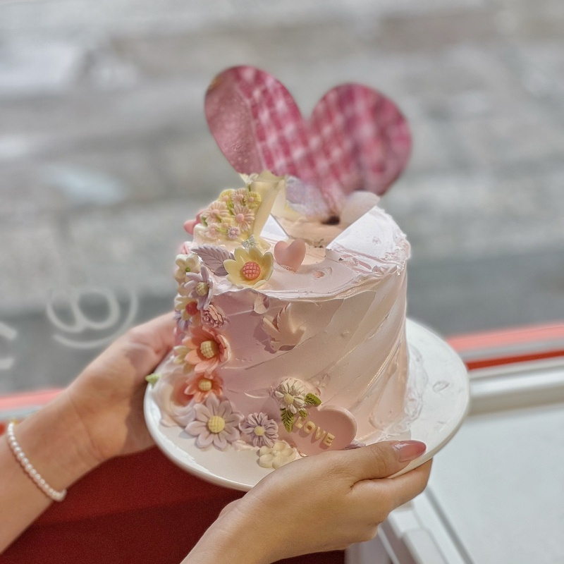 Gương acrylic Phản Quang Trang Trí Bánh Kem Sinh Nhật / Lễ Tình Nhân