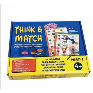 BỘ TƯ DUY THINK & MATCH - RÈN TƯ DUY CHO BÉ1