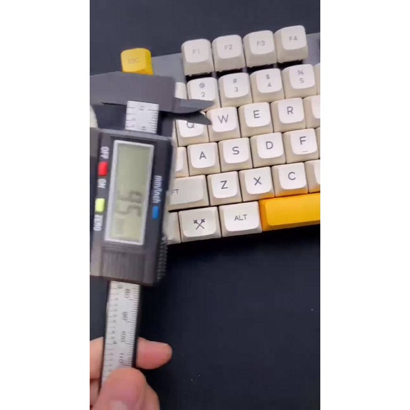 Keycap Honey Milk Profile XDA (140 phím) cho bàn phím cơ in Dyesub chất liệu PBT cao cấp