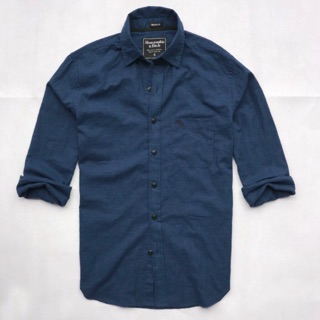 3 sơmi aber linen xanh coban, xám nhạt - đậm