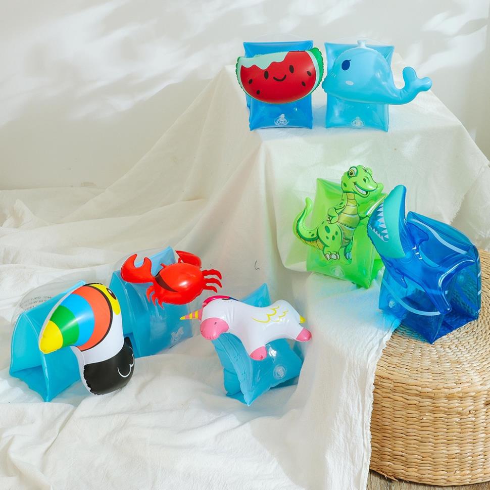 Phao Bơi Cho Bé Tập Bơi KOGANO Phao Tay Cho Bé An Toàn Họa Tiết Dễ Thương Nhiều Màu SS-001393