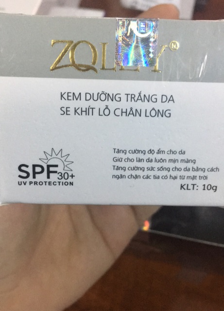 Kem ZOLEY dưỡng trắng da và se khit lỗ chân lông