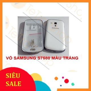 Vỏ samsung s7580 màu trắng