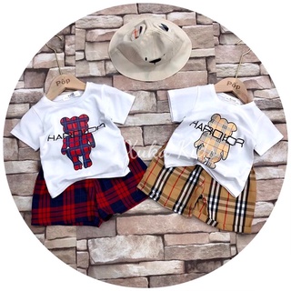 Set bộ kẻ cho bé trai, bé gái