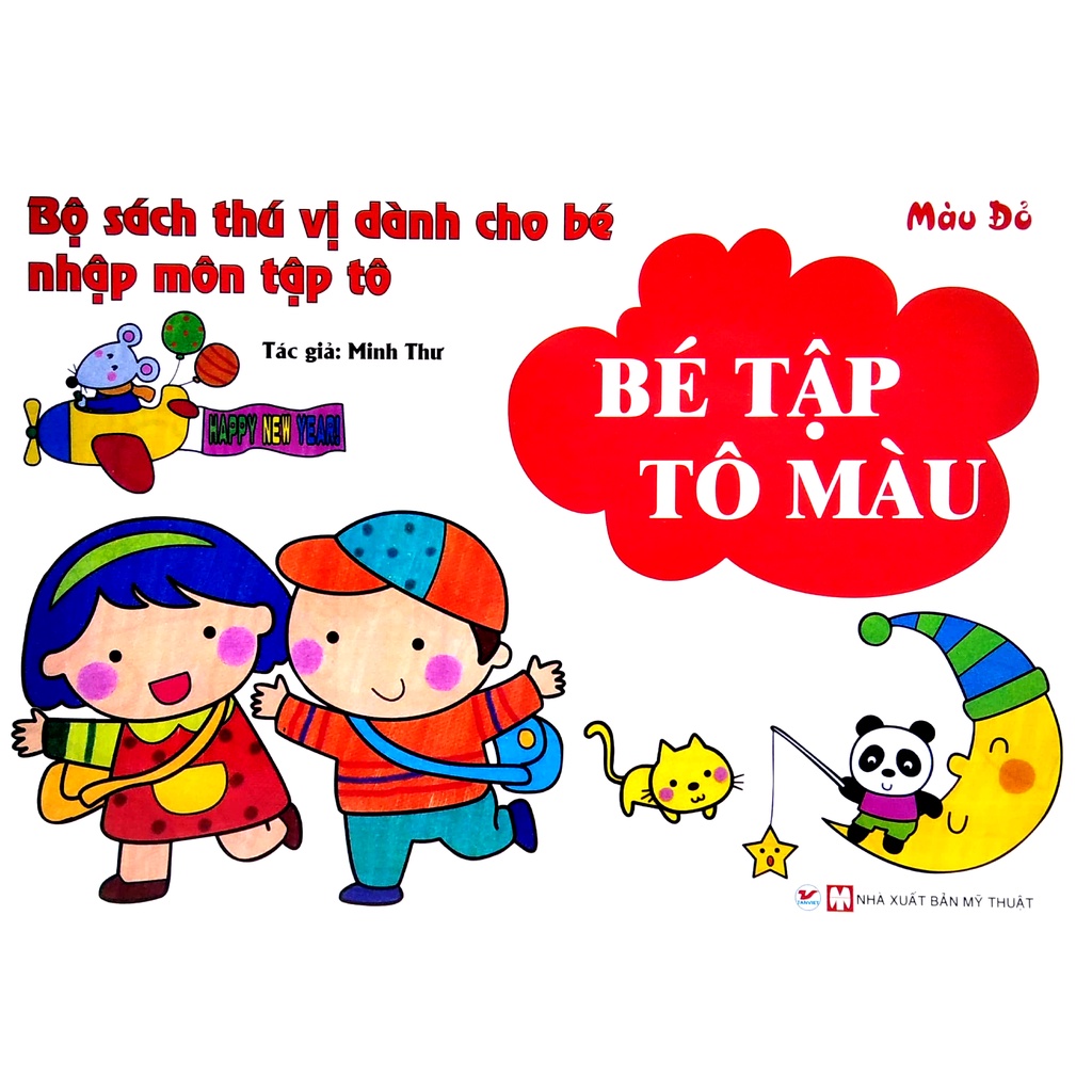 Sách - Bé Tập Tô Màu - Màu Đỏ