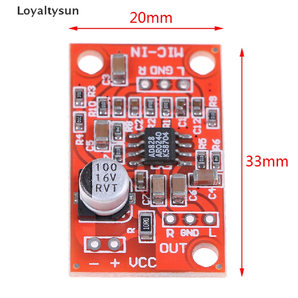 Mạch Khuếch Đại Âm Thanh micro DC 3.7V-15V Mới