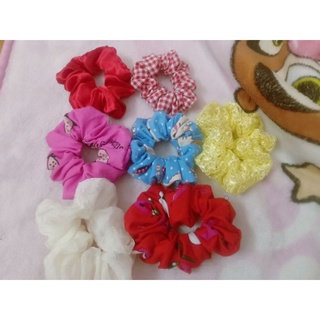 dây cột tóc scrunchies