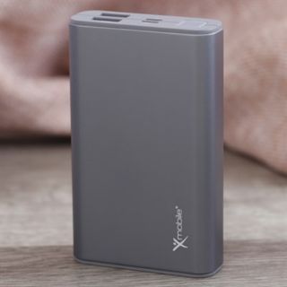 Pin sạc dự phòng chính hãng Xmobile 10.000 mAh  lP90s vỏ nhôm ( chuyên dùng cho iphone, ipad ) chính hãng xmobile