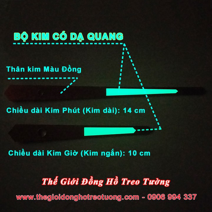Máy Đồng Hồ Nhạc Chuông EASTAR Kim Trôi Cao Cấp có 16 điệu Nhạc Gõ Báo giờ + Bộ Kim Dạ Quang + Pin Maxell