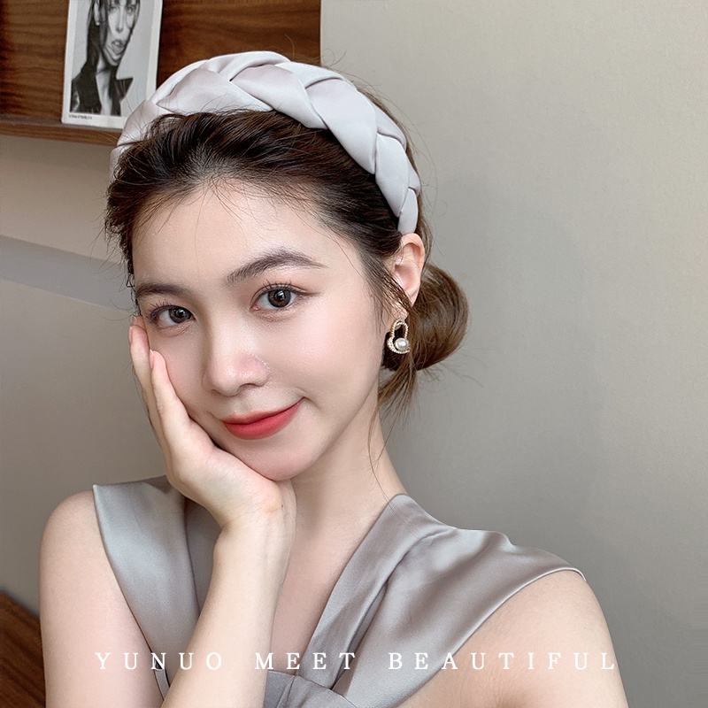 Băng Đô Cài Tóc Hình Đầu Lâu Bằng Xốp Chất Lượng Cao Phong Cách Pháp Thời Trang Mùa Hè Cho Nữ Mã 2022