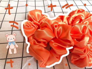 🥕SCRUNCHIES BUỘC TÓC MÀU CÀ RỐT 🥕