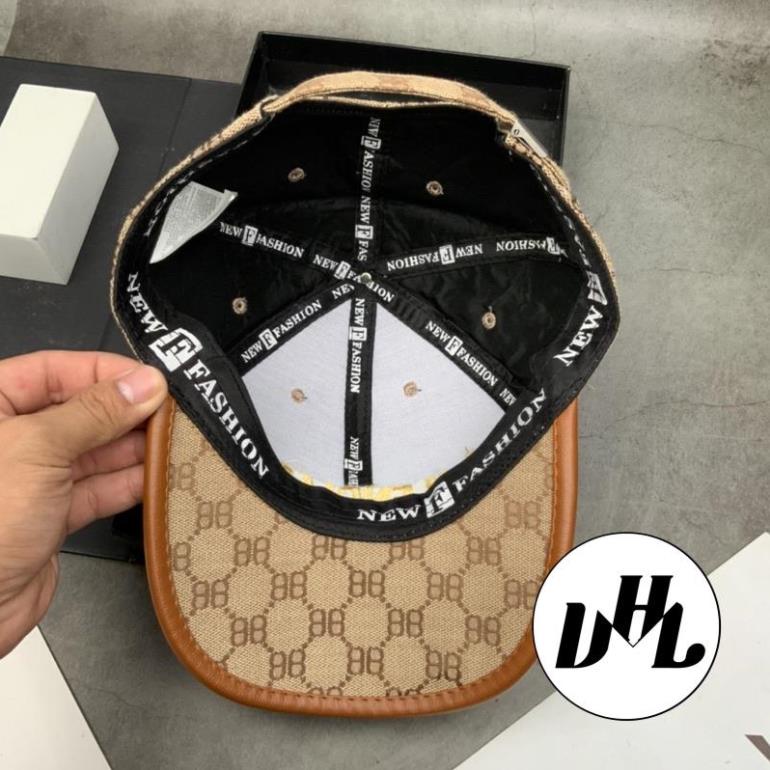 Mũ Lưỡi Trai BB Thêu Balenciagga Viền Da Full Tem Cao Cấp Nam Nữ