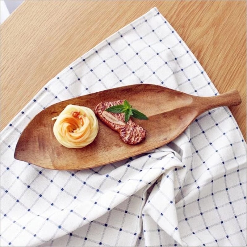1 Khăn Trải Bàn Ăn Cotton 46 * 68cm Phong Cách Nhật Bản