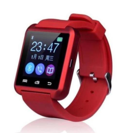 Đồng hồ thông minh Smart Watch U8 đỏ