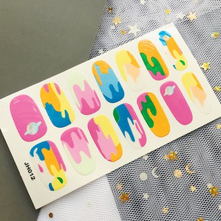 Miếng dán móng tay - Nail Wraps (14 miếng dán khô)
