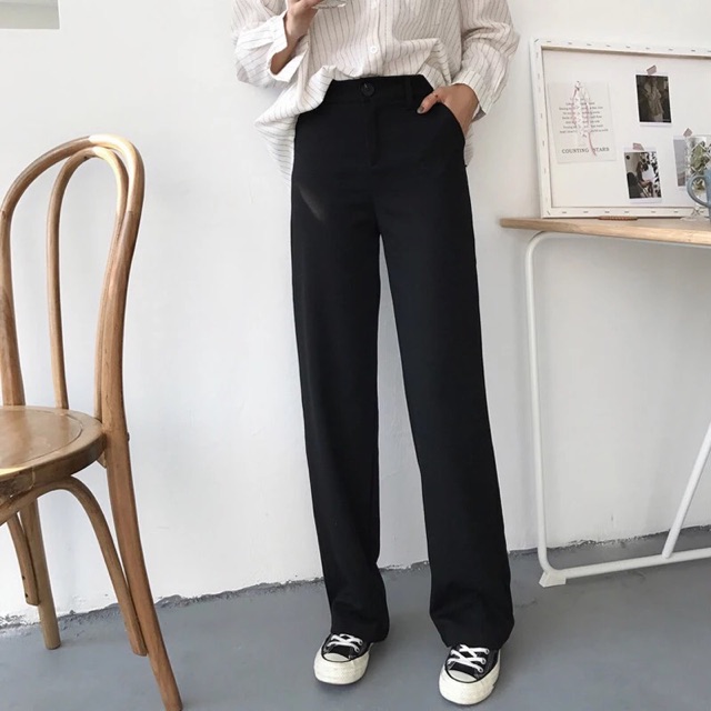 <HÀNG SẴN> Quần thô ống suông phong cách Hàn Quốc_ảnh thật | BigBuy360 - bigbuy360.vn